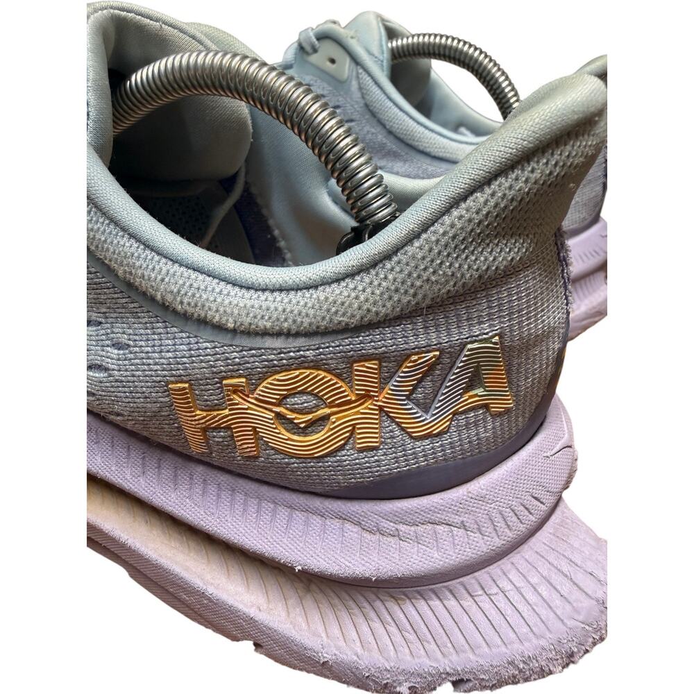 HOKA One One Kawana 7B Blue Baby Lavender Sneakers Training Shoe 1123164 READ - Picture 9 of 16